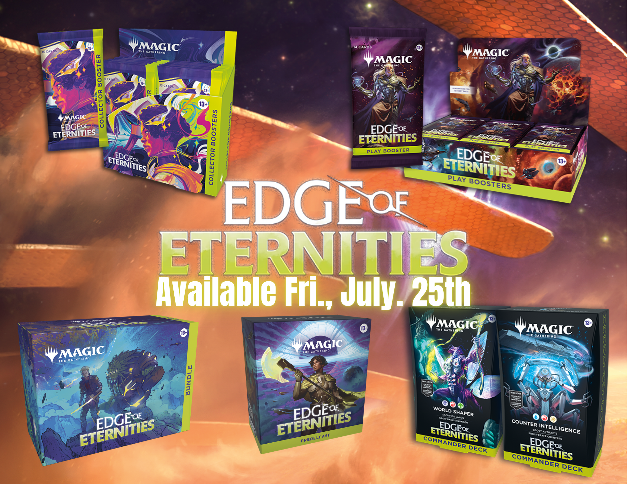 MTG - Edge of Eternities Products — Game Universe